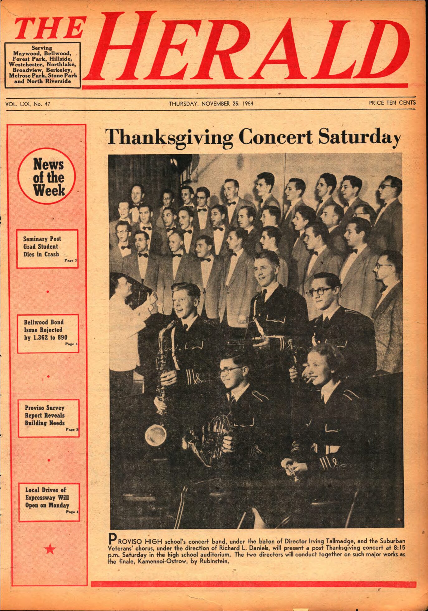 The Herald – 19541125