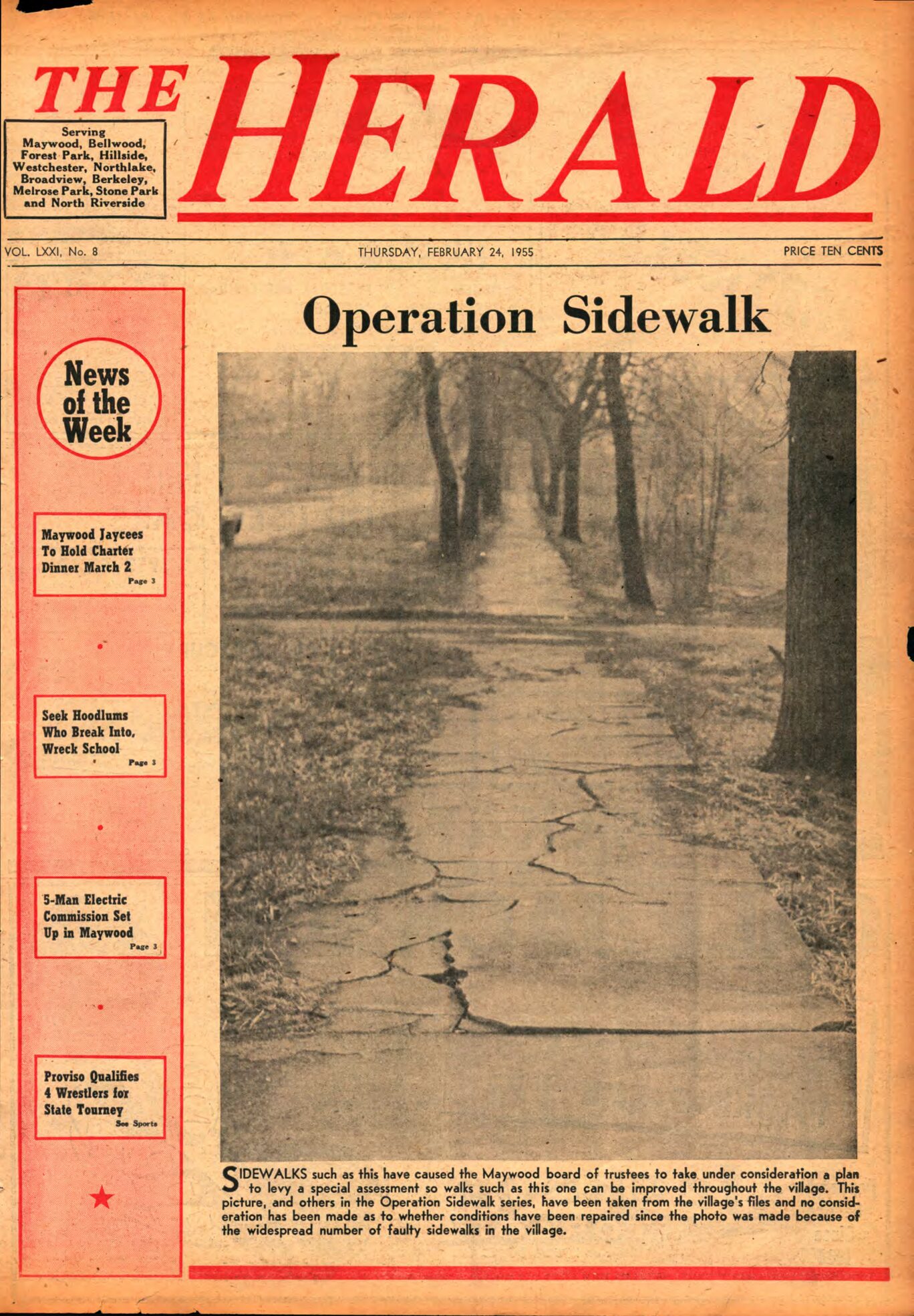 The Herald – 19550224