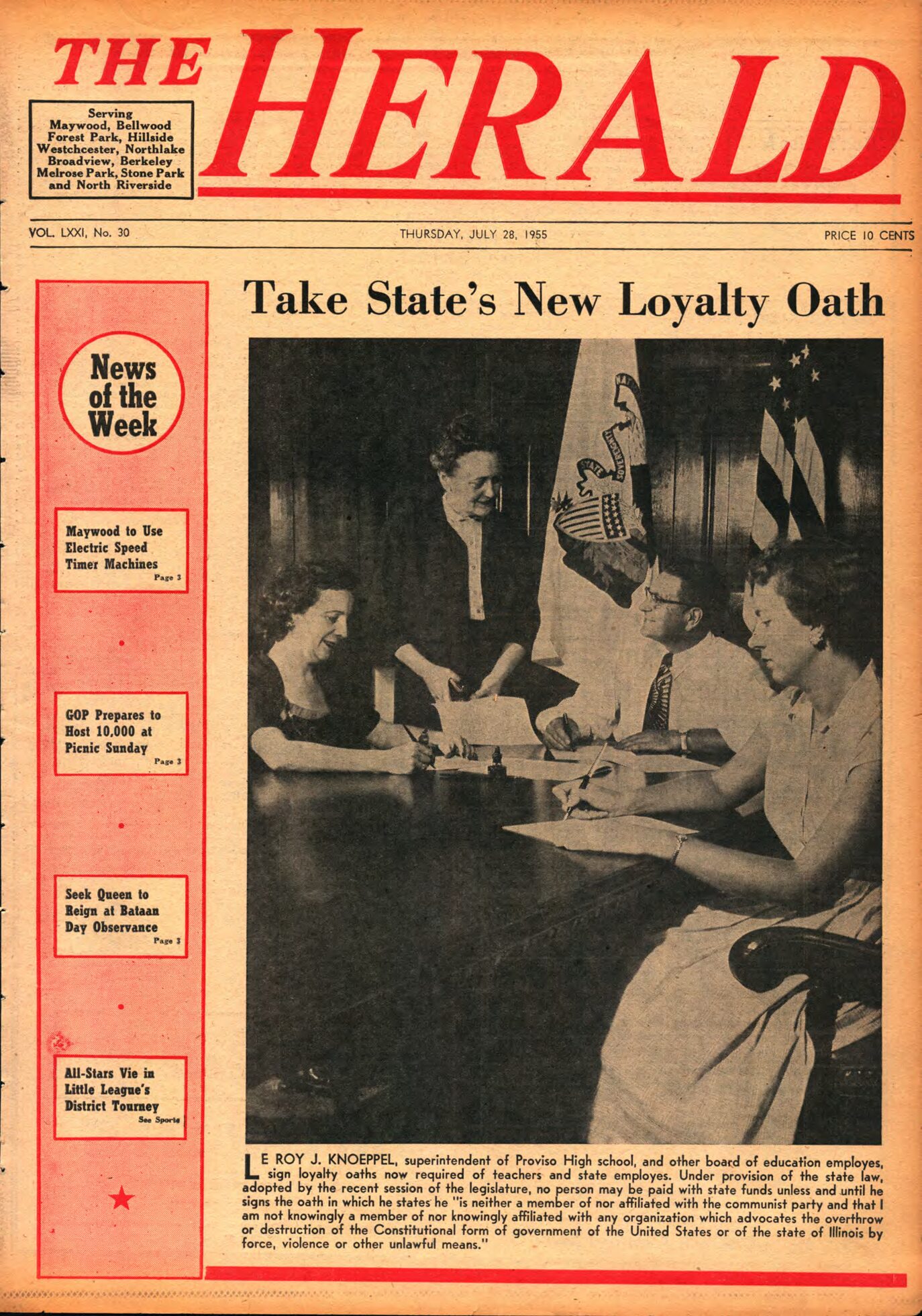 The Herald – 19550728