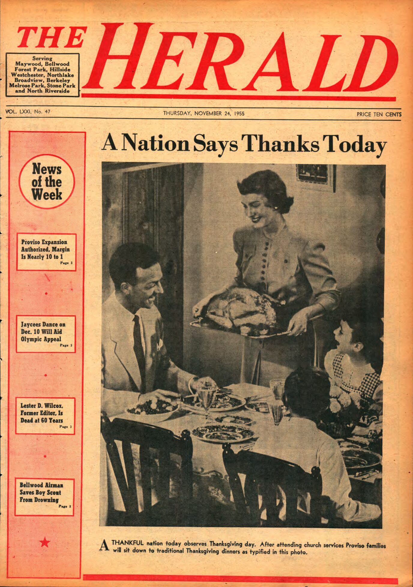 The Herald – 19551124