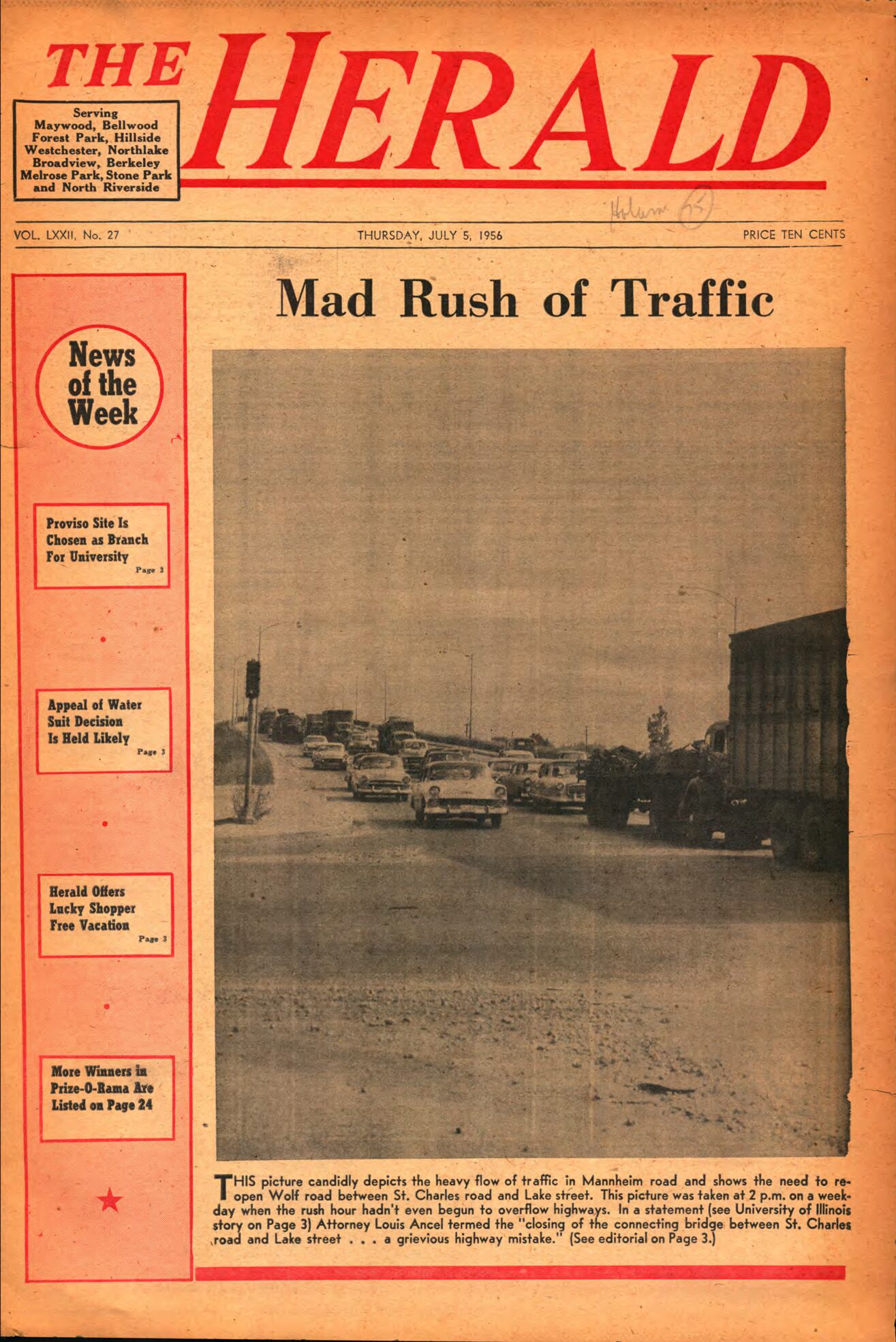 The Herald – 19560705