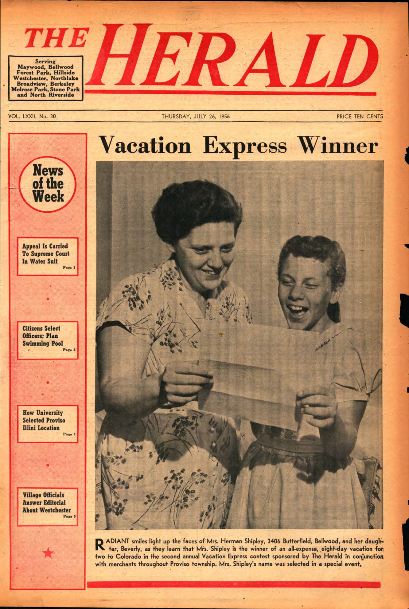 The Herald – 19560726