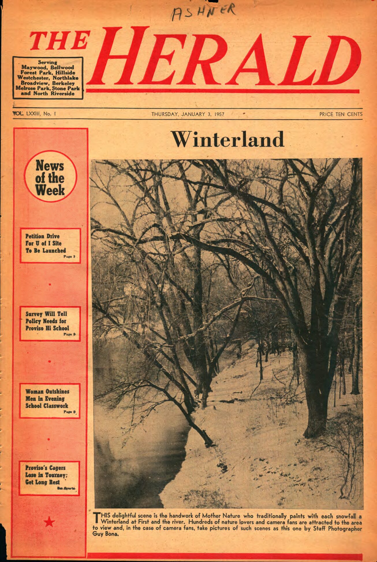 The Herald – 19570103