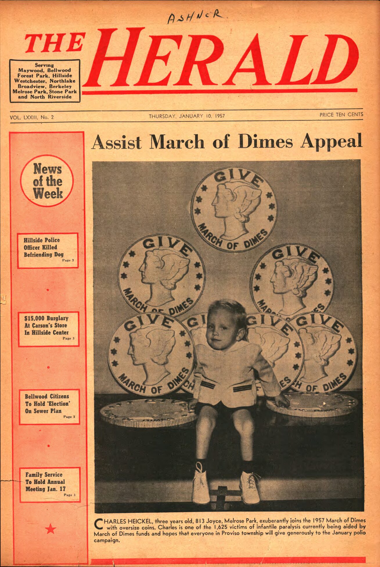 The Herald – 19570110