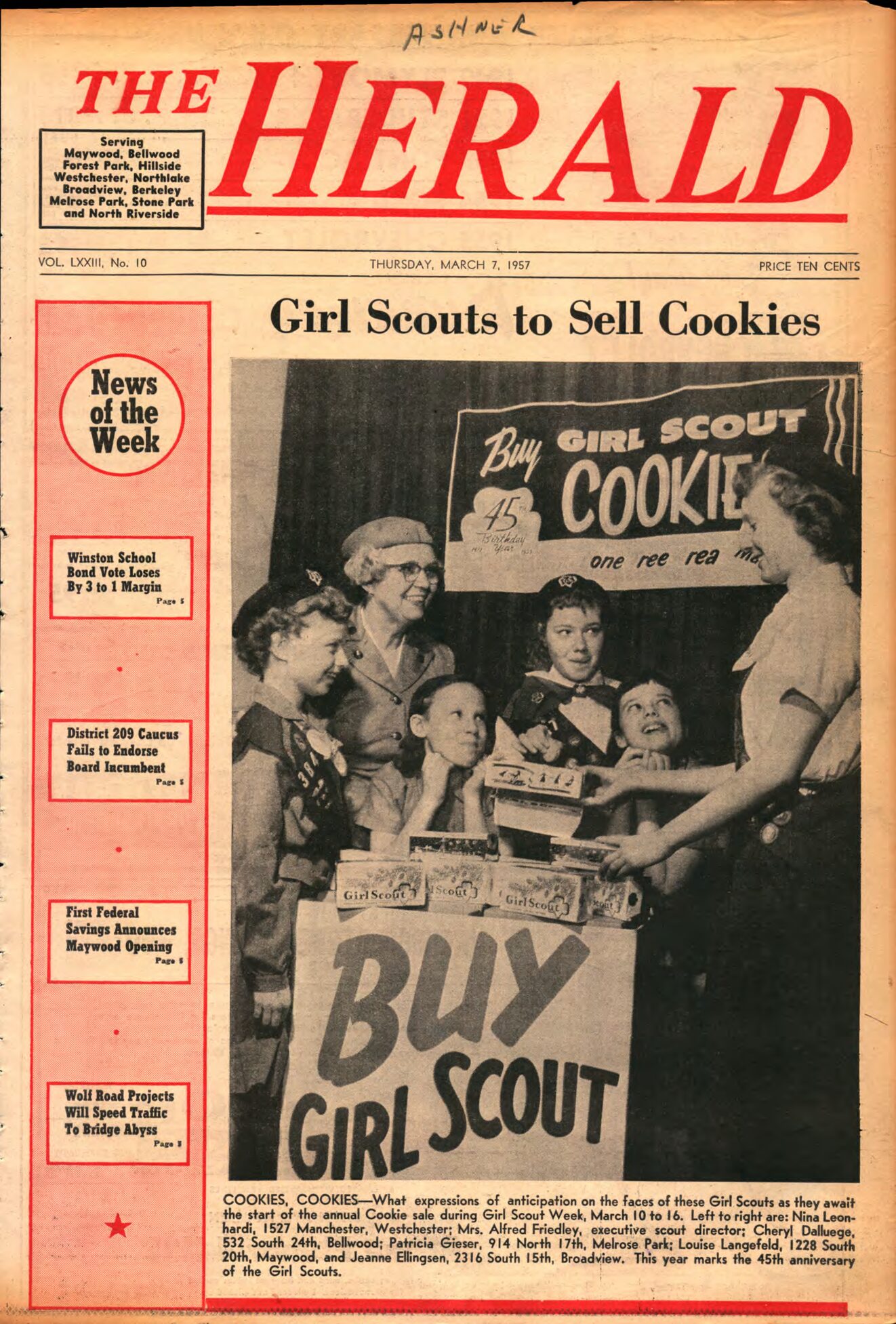 The Herald – 19570307