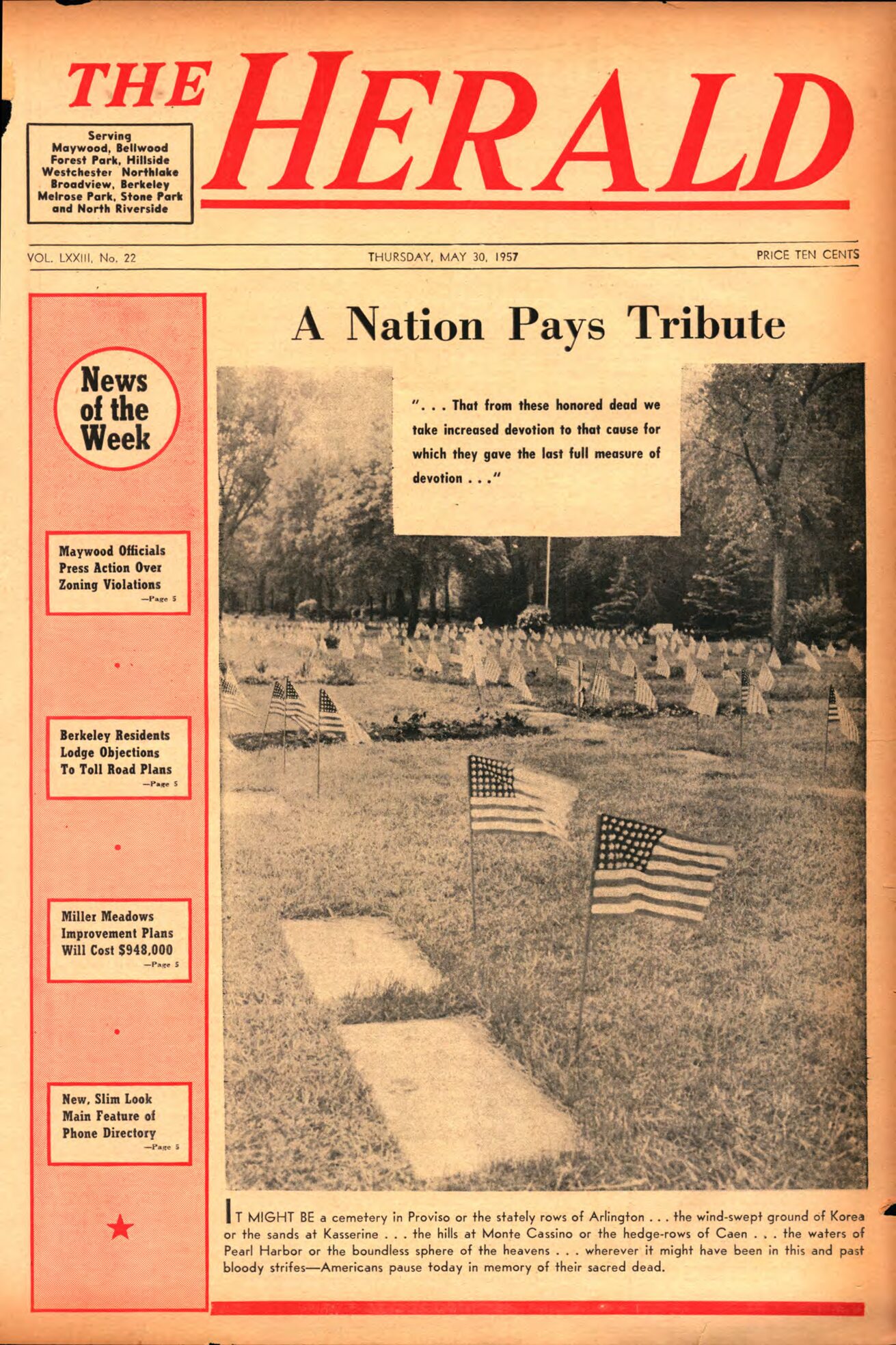 The Herald – 19570530