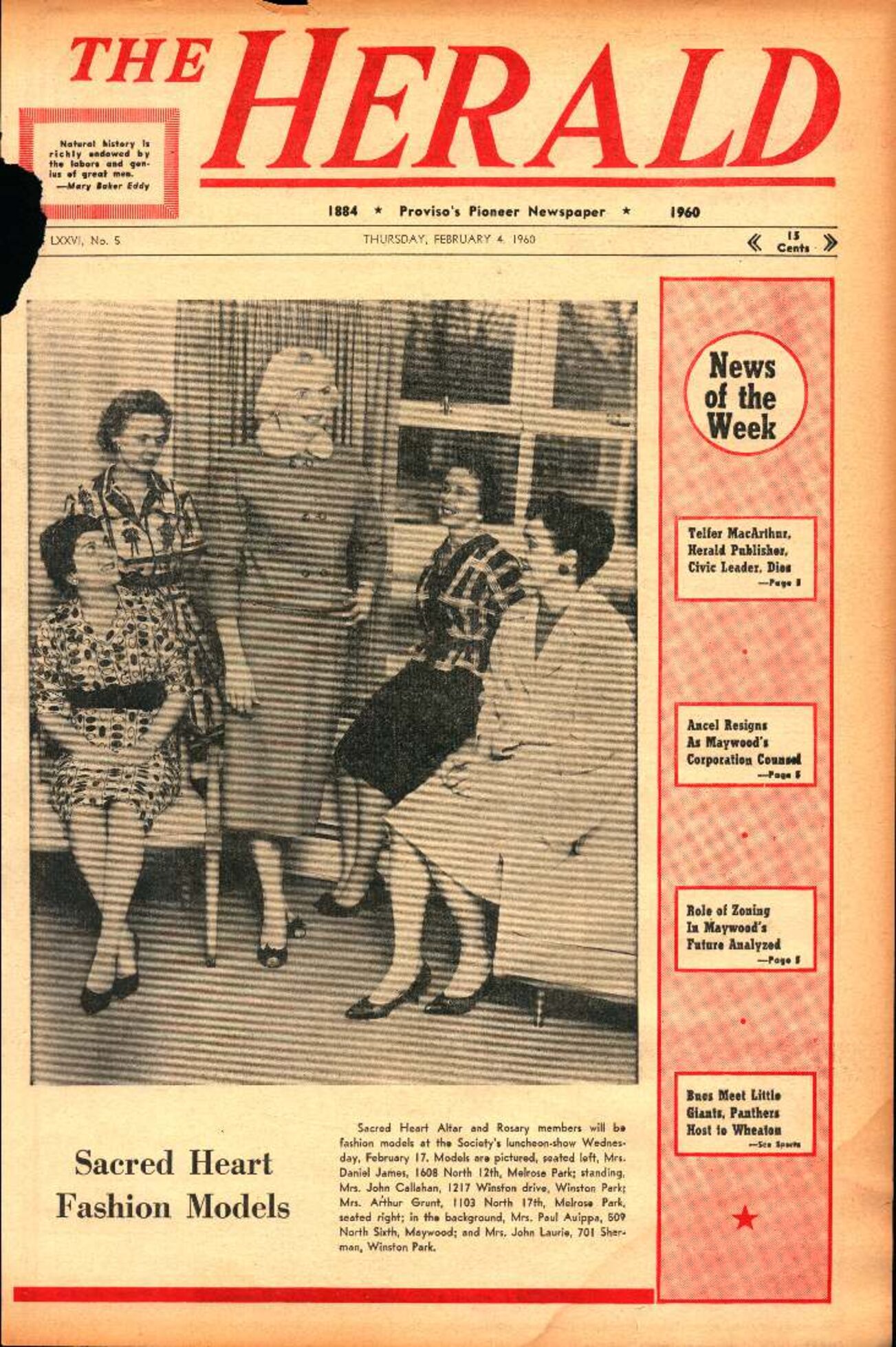 The Herald – 19600204