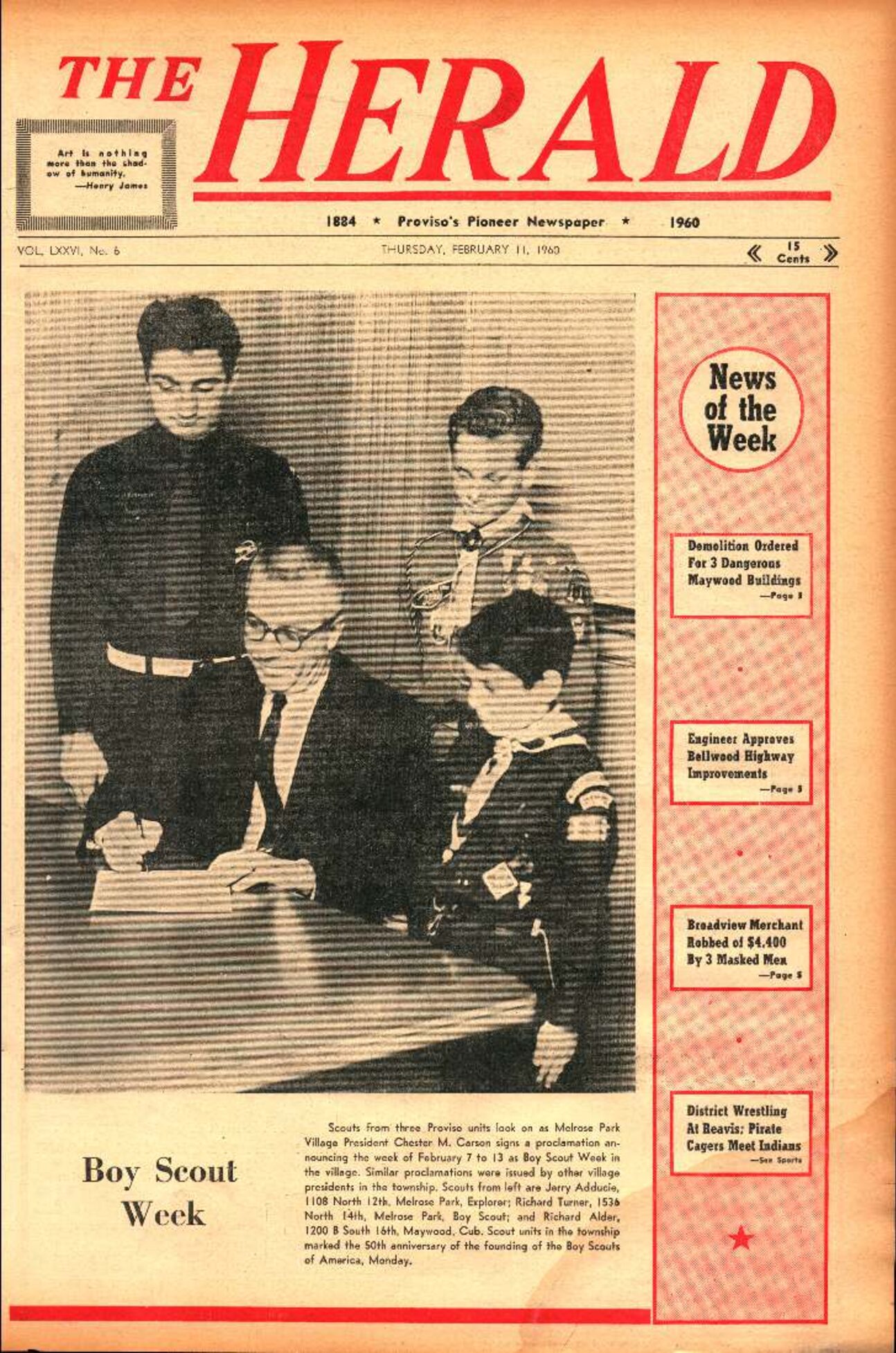 The Herald – 19600211