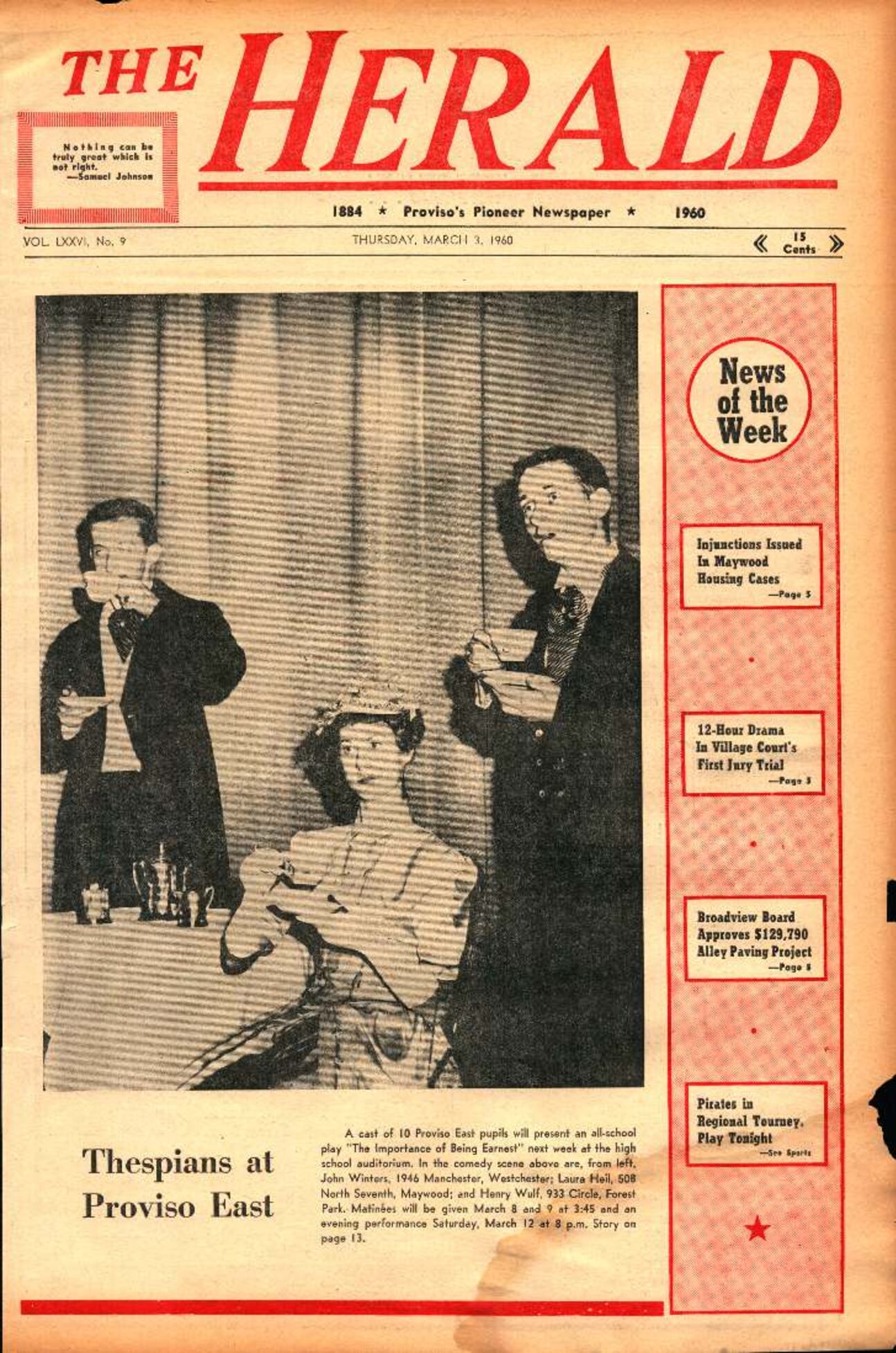 The Herald – 19600303