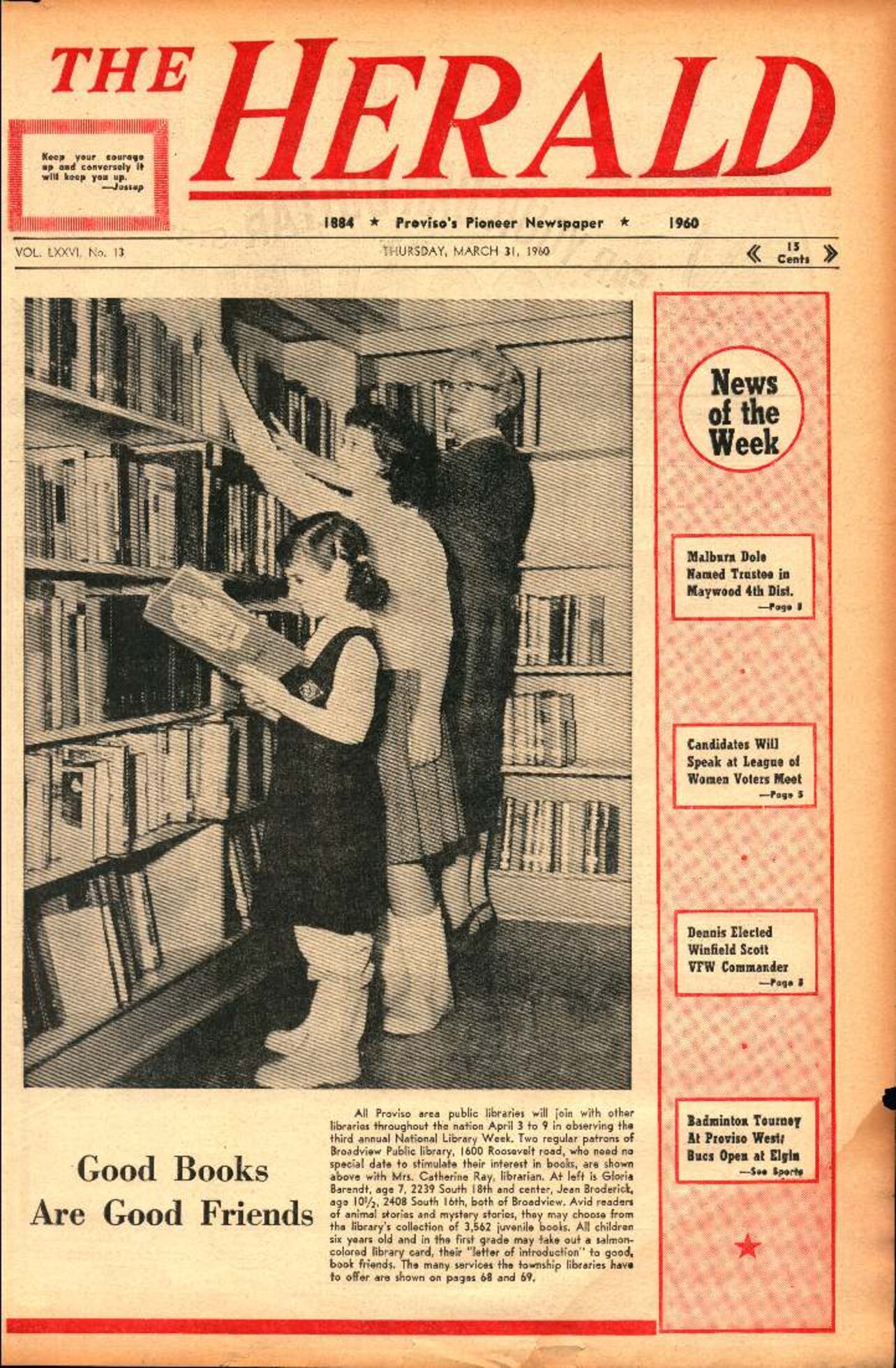 The Herald – 19600331