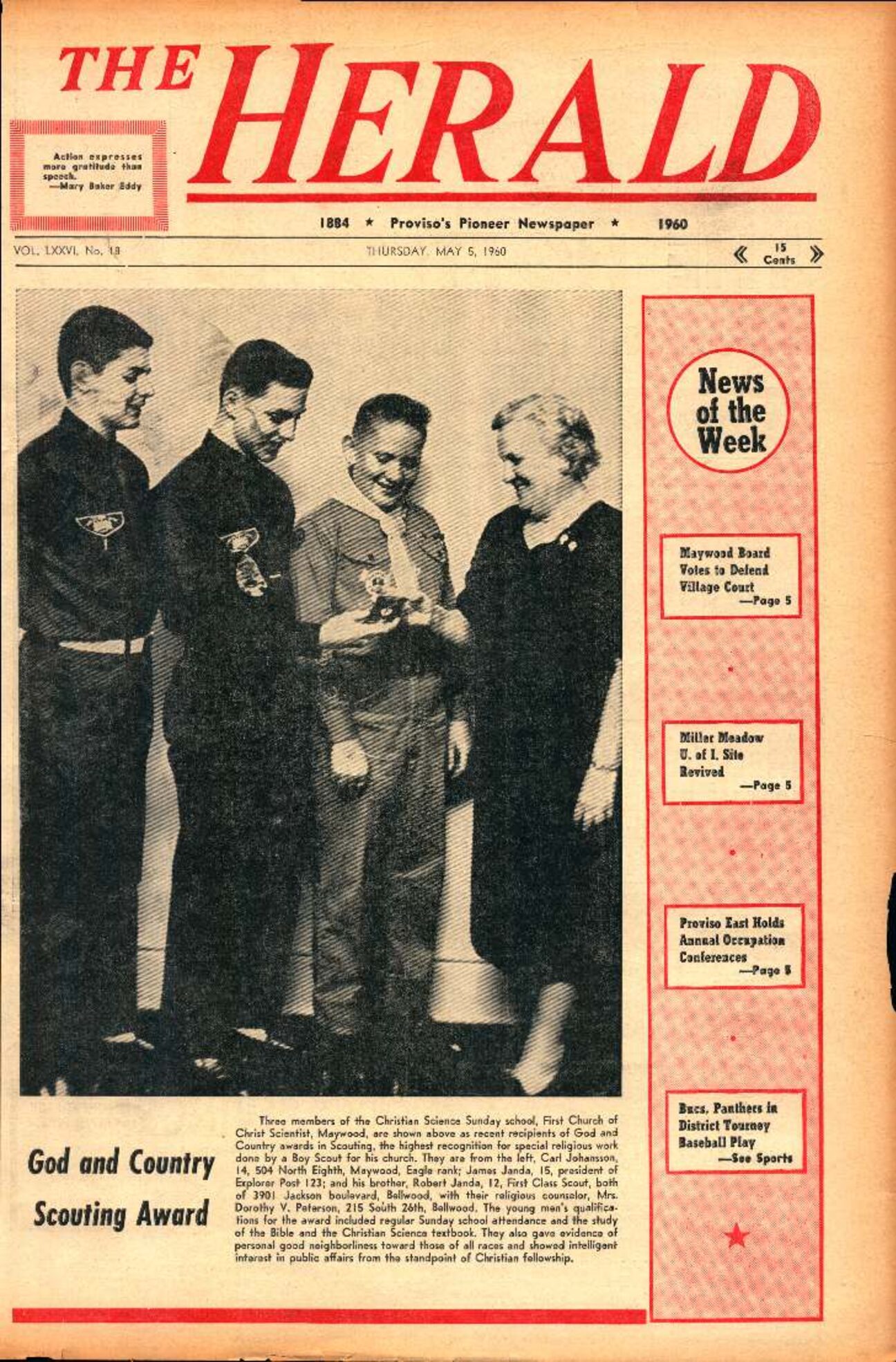The Herald – 19600505
