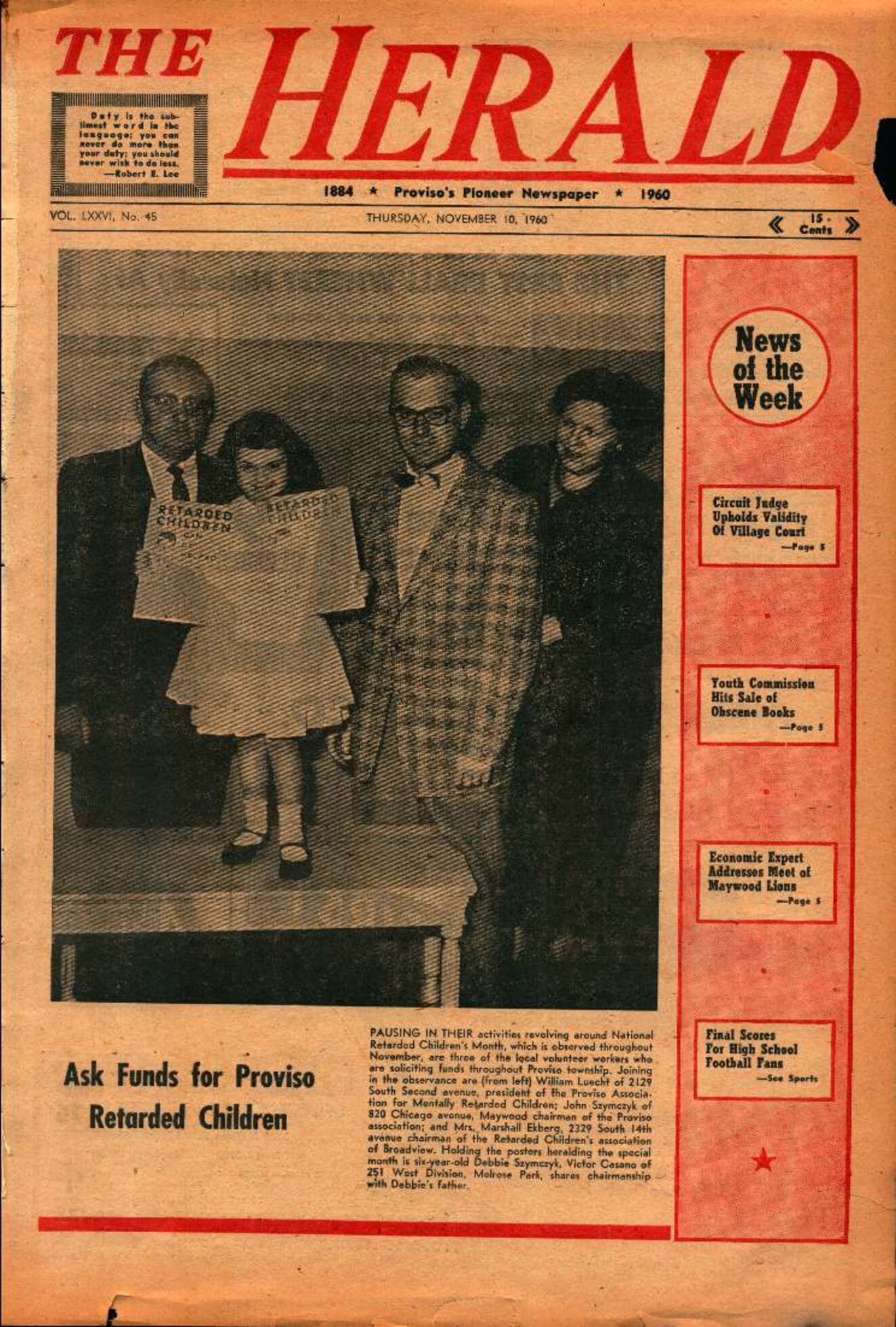 The Herald – 19601110
