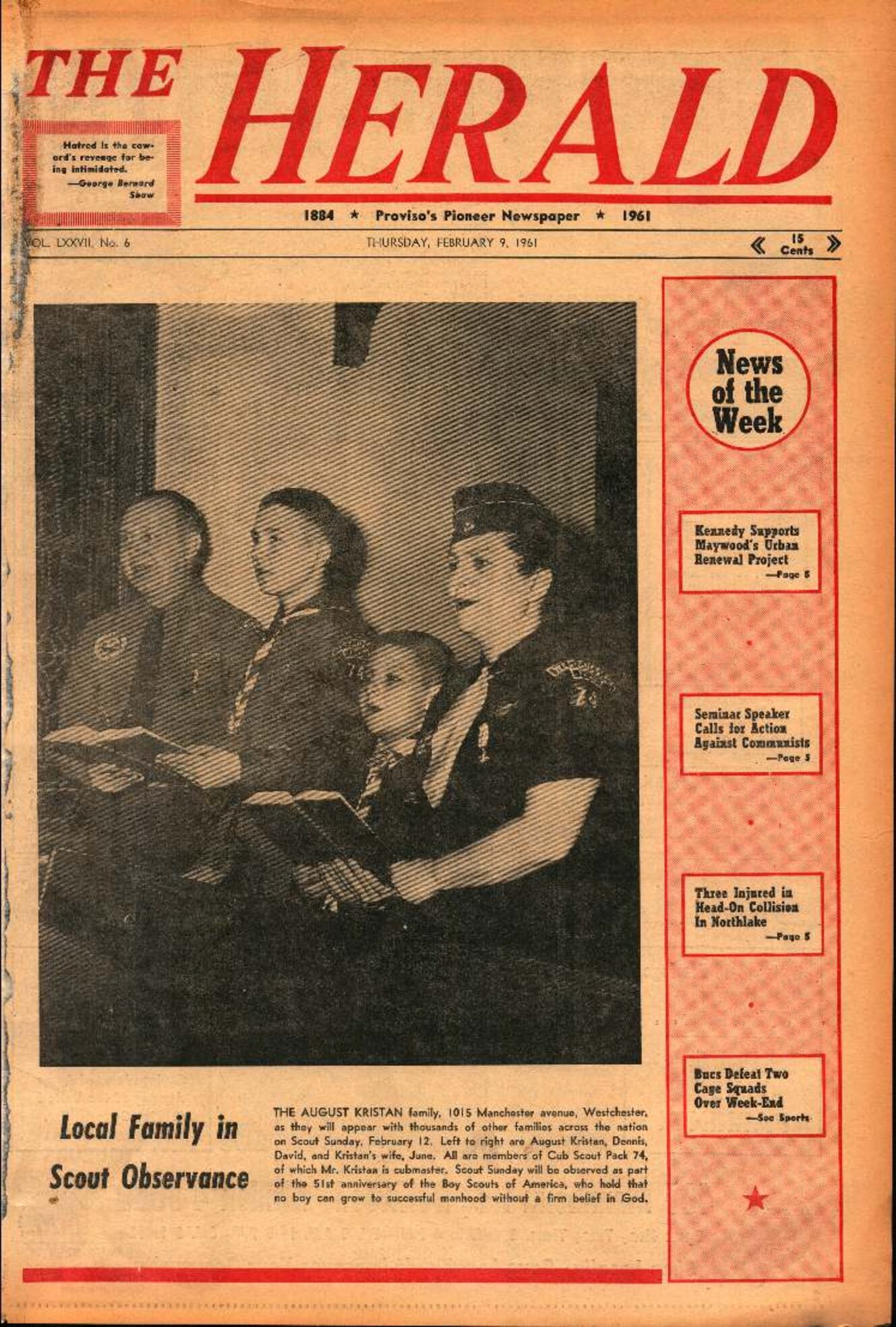 The Herald – 19610209