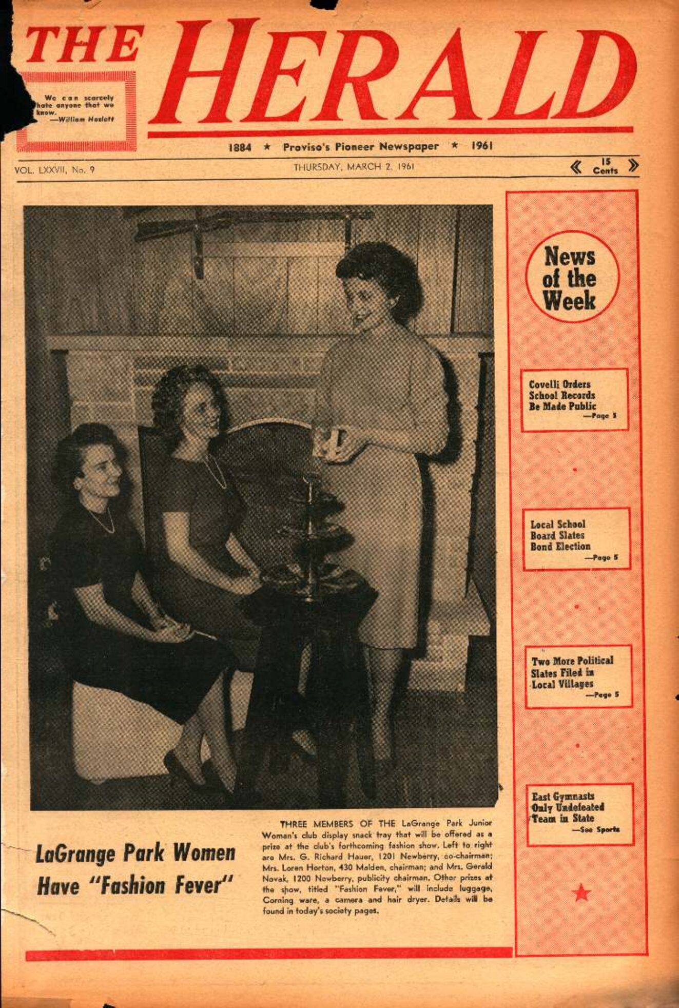 The Herald – 19610302