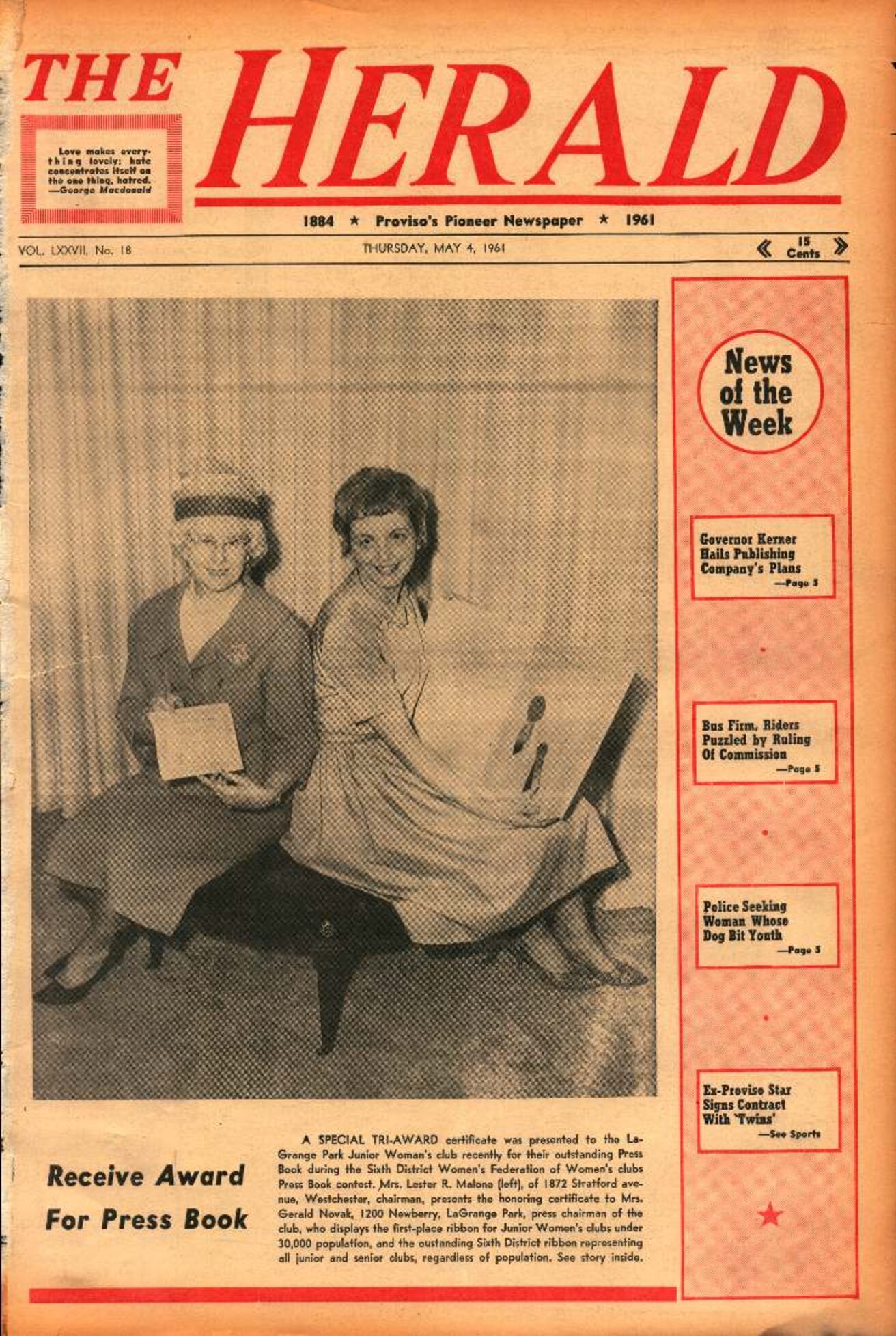 The Herald – 19610504