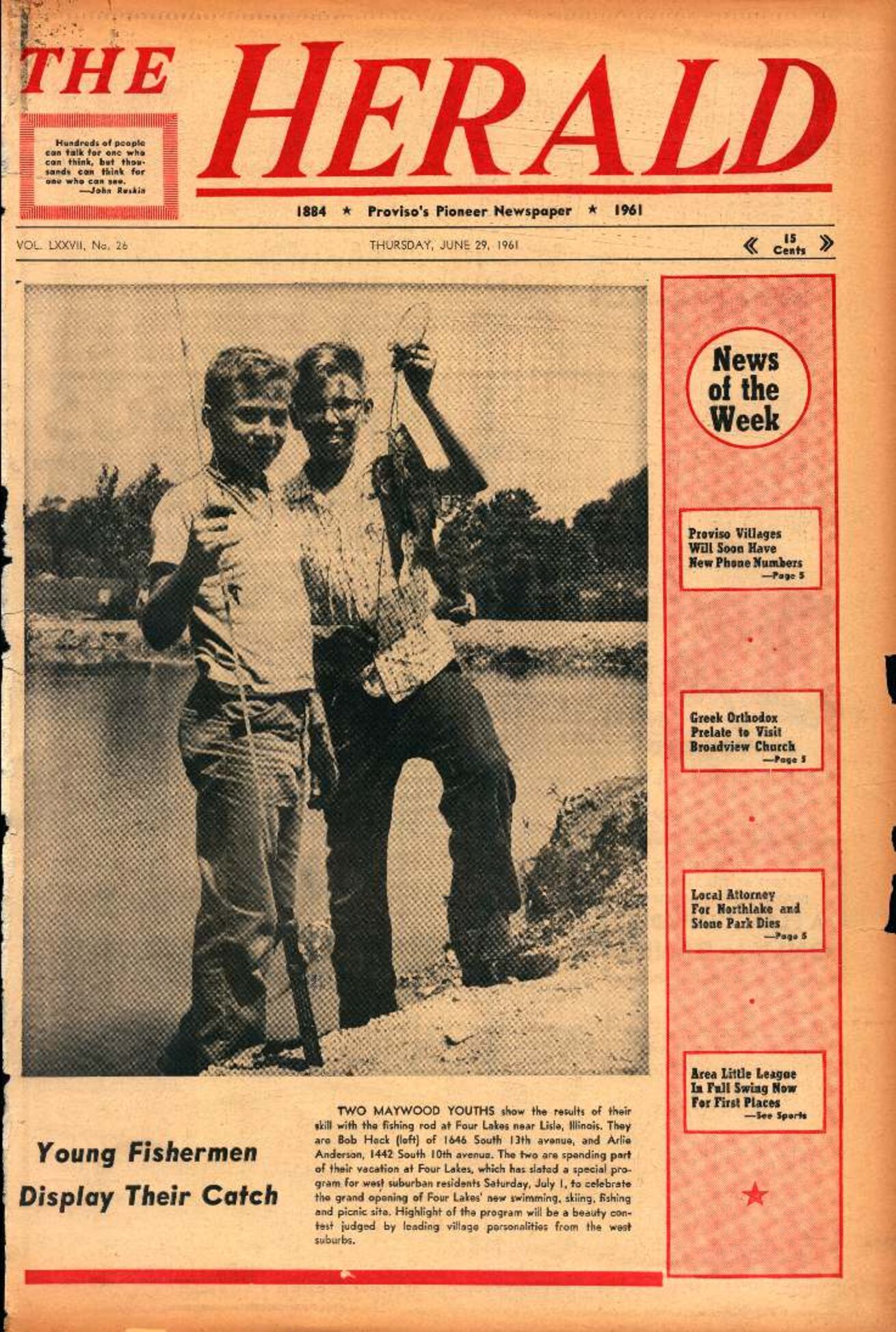 The Herald – 19610629