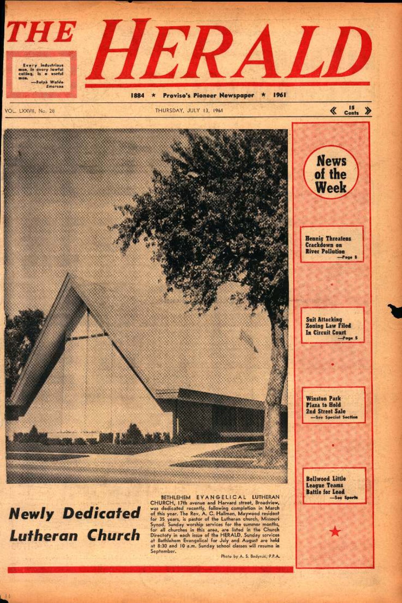 The Herald – 19610713