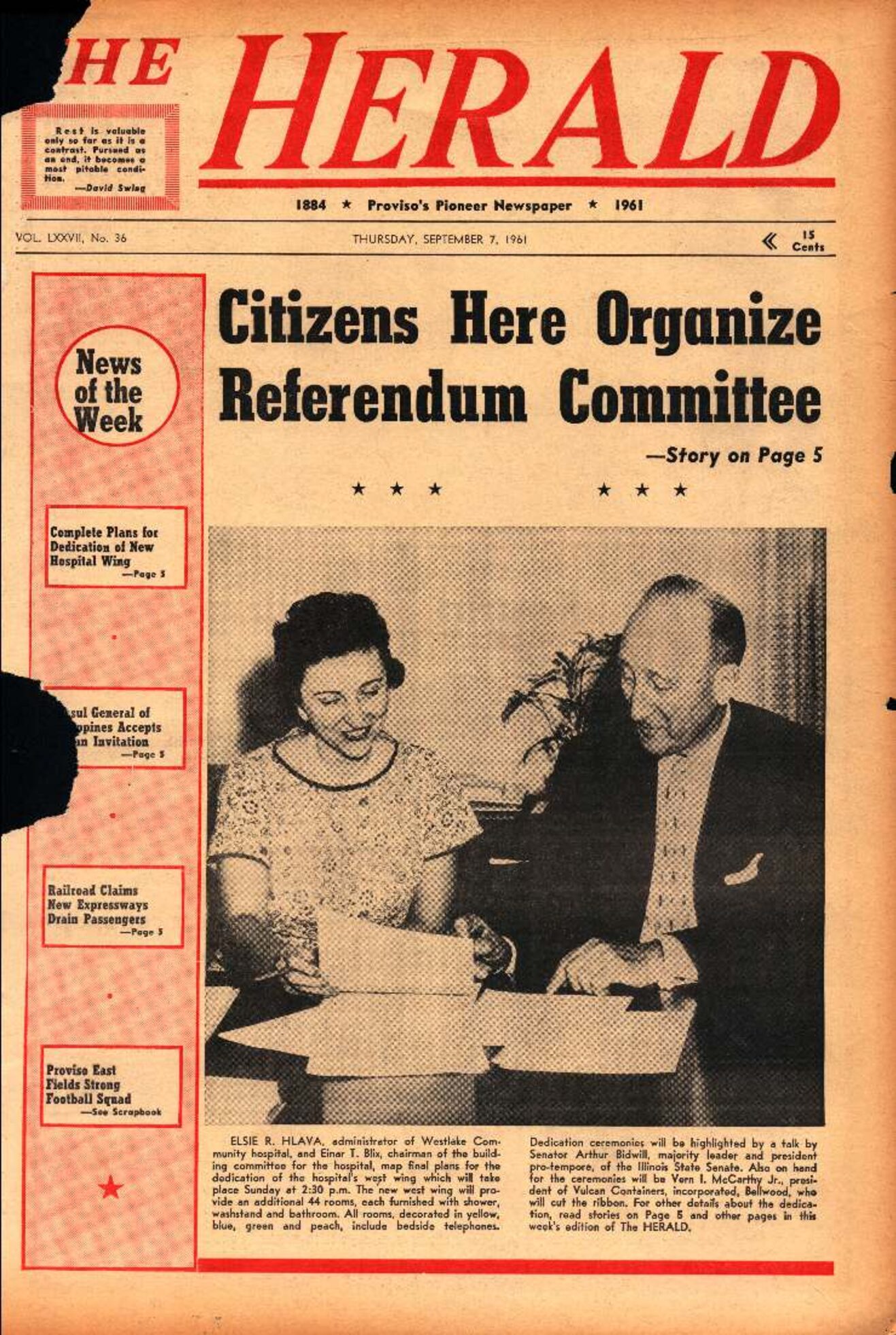 The Herald – 19610907