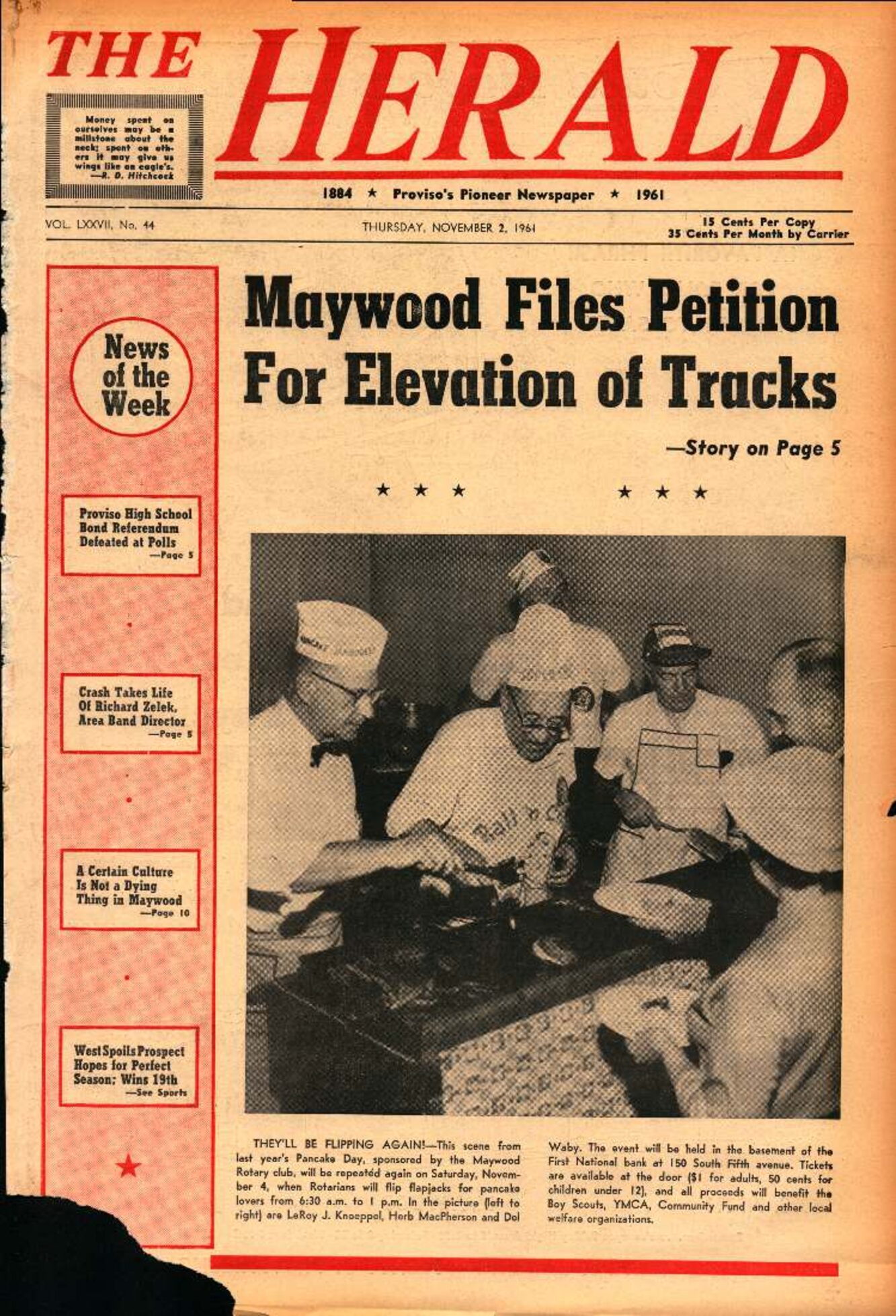 The Herald – 19611102