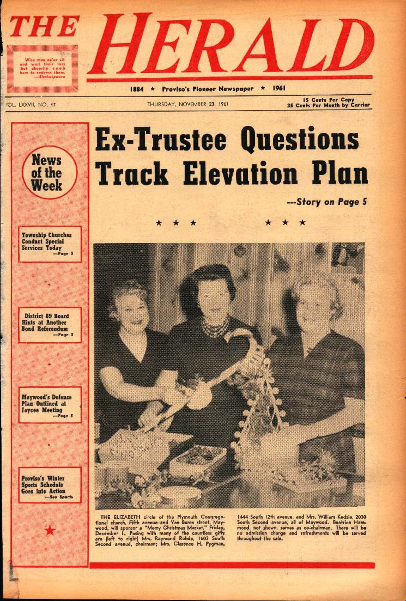 The Herald – 19611123