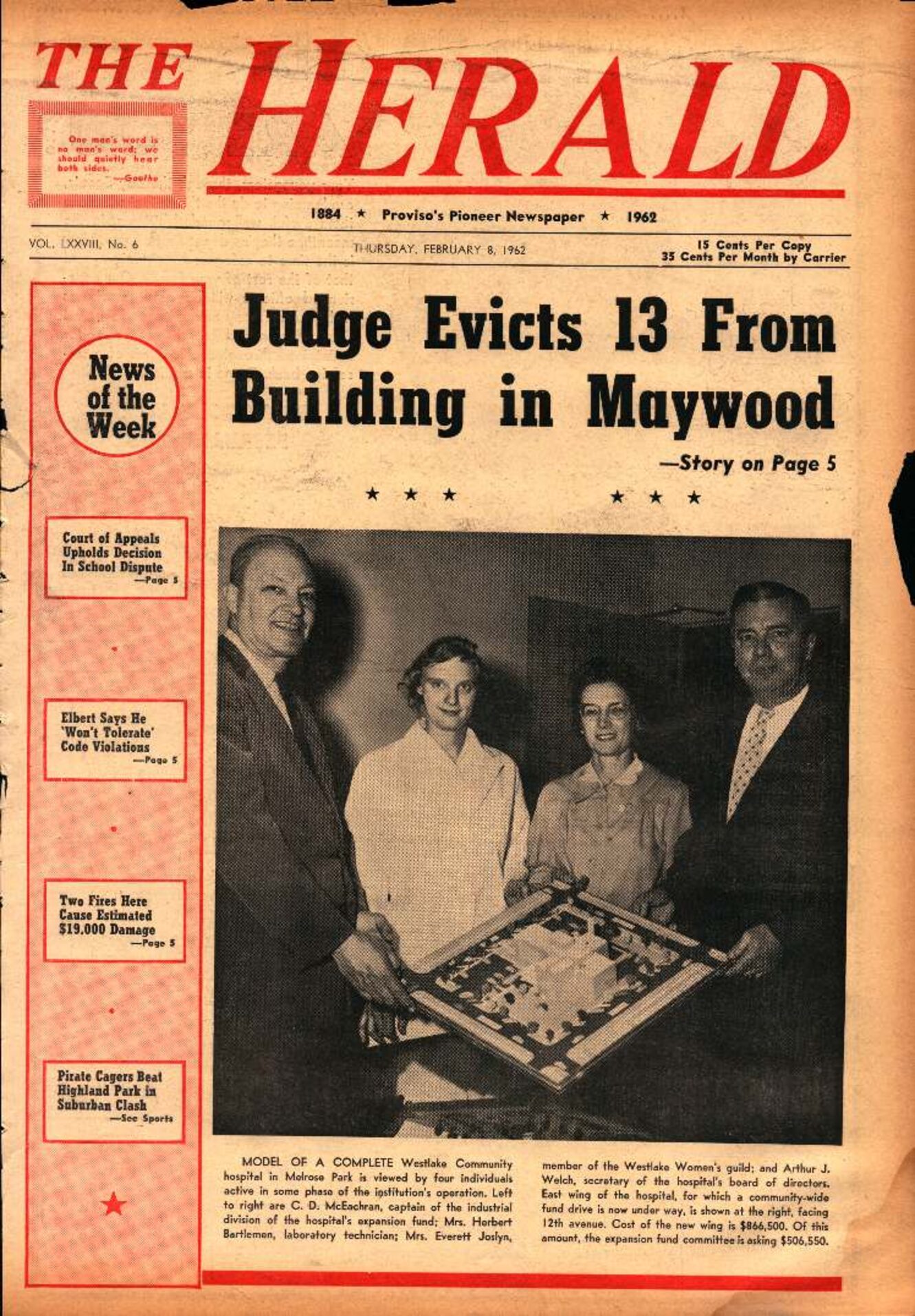 The Herald – 19620208