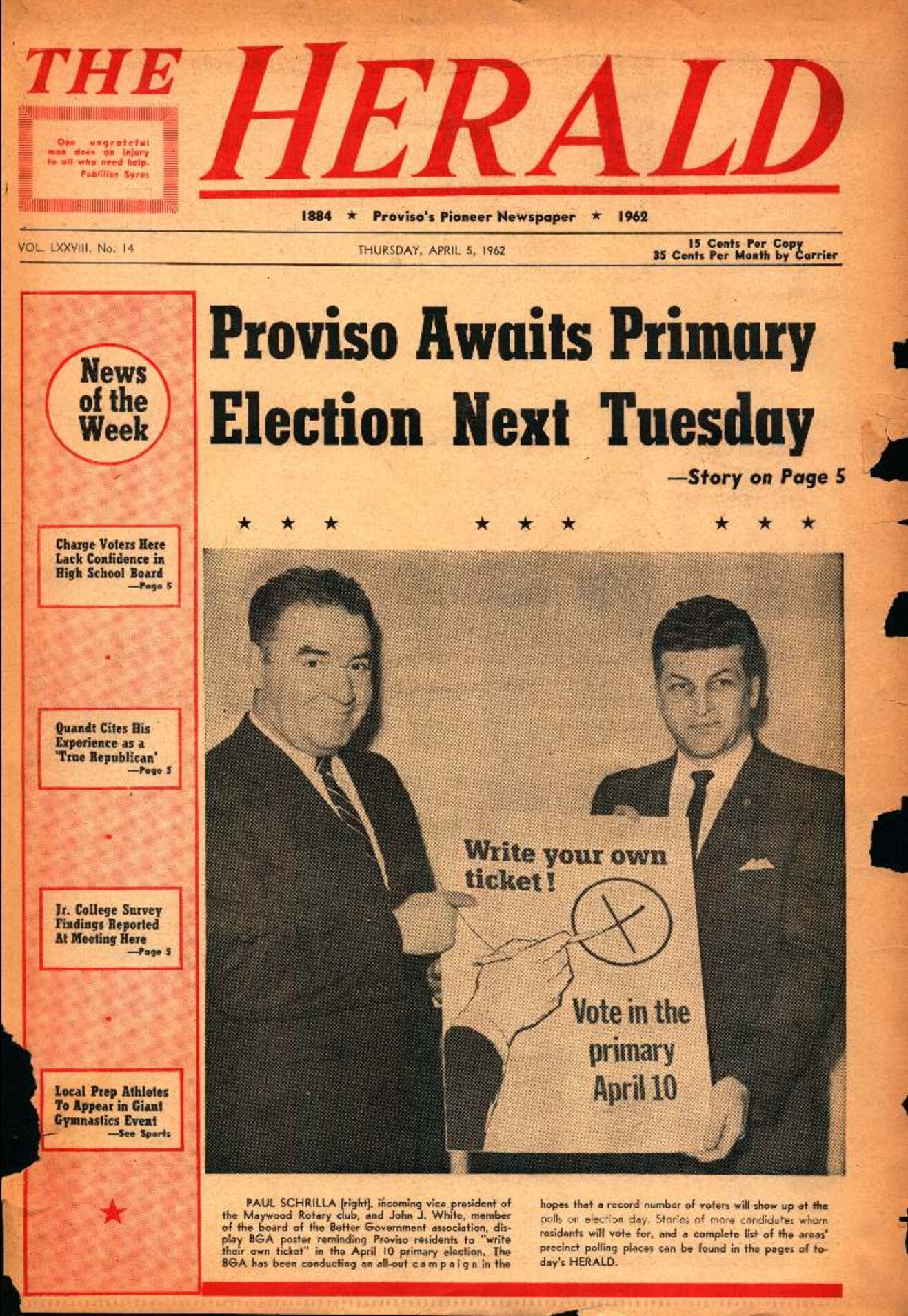 The Herald – 19620405