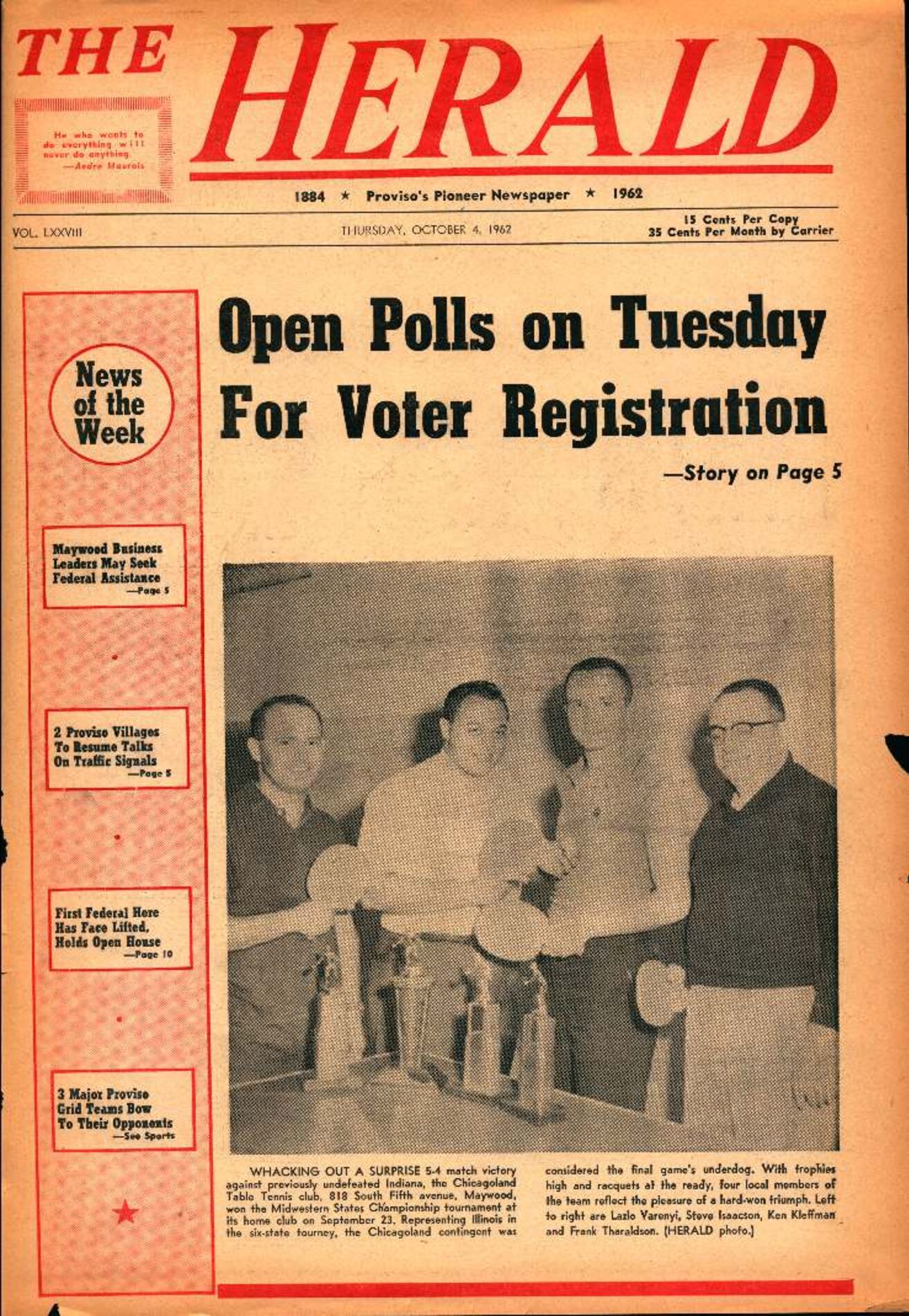 The Herald – 19621004