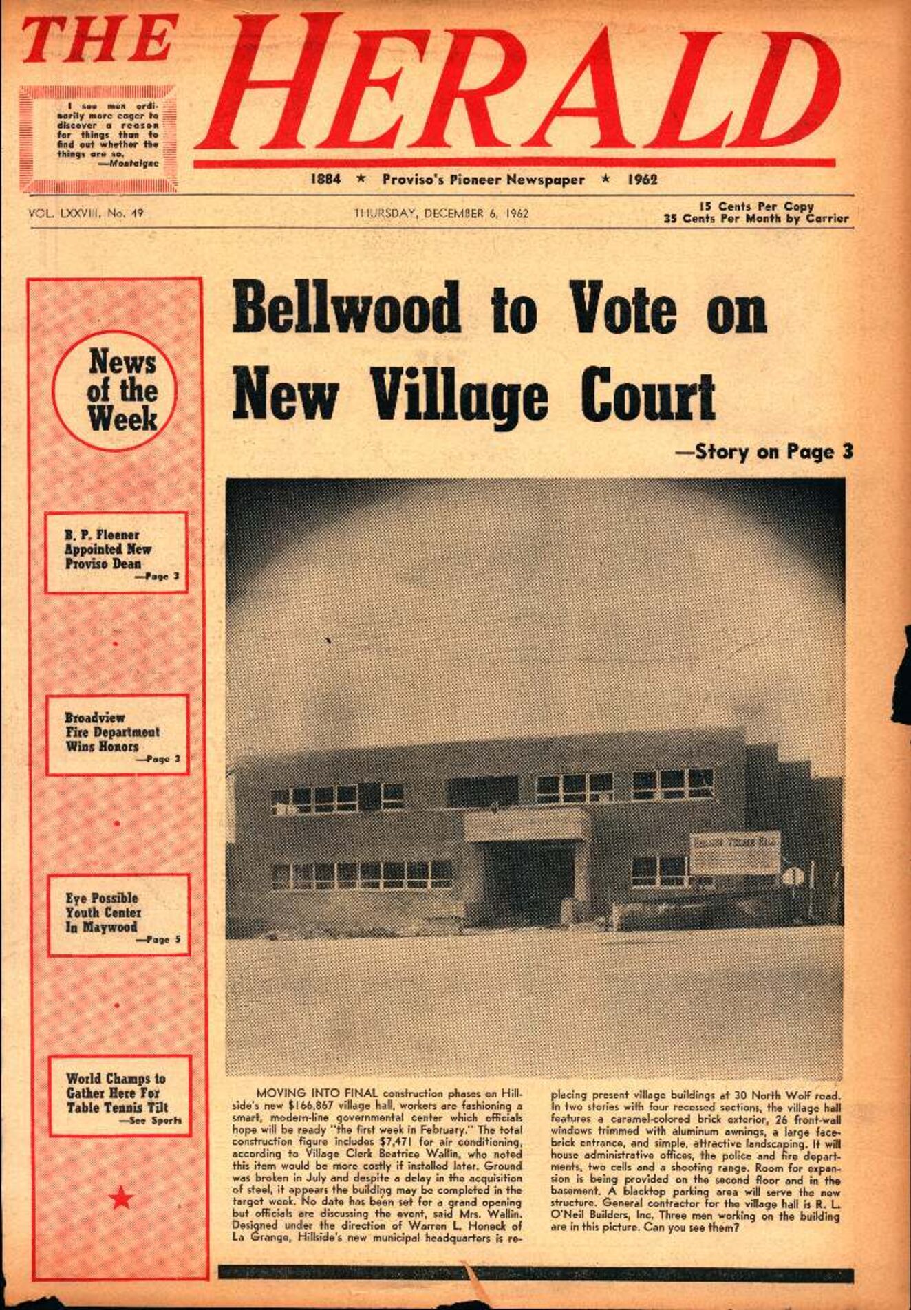 The Herald – 19621206