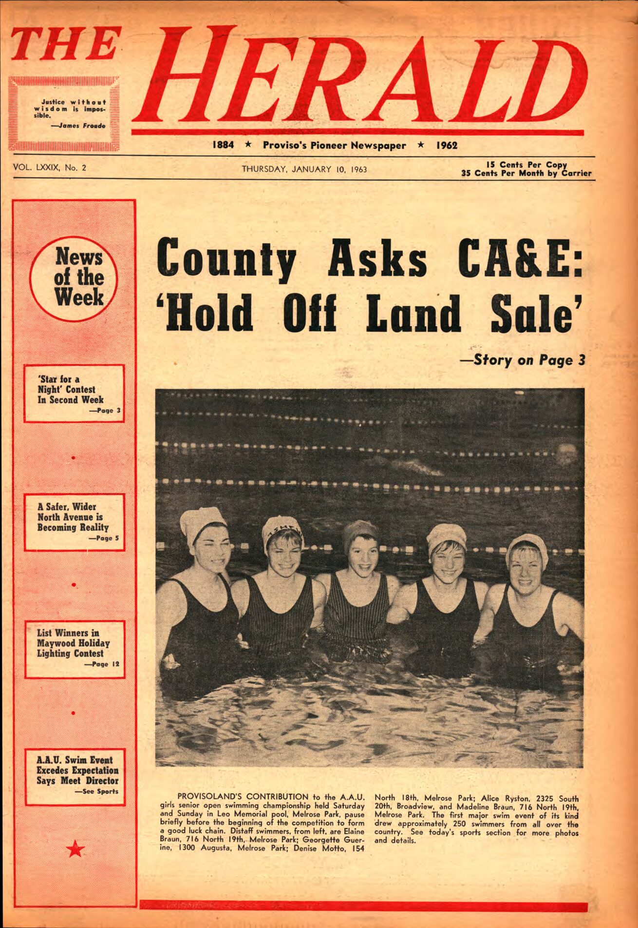 The Herald – 19630110