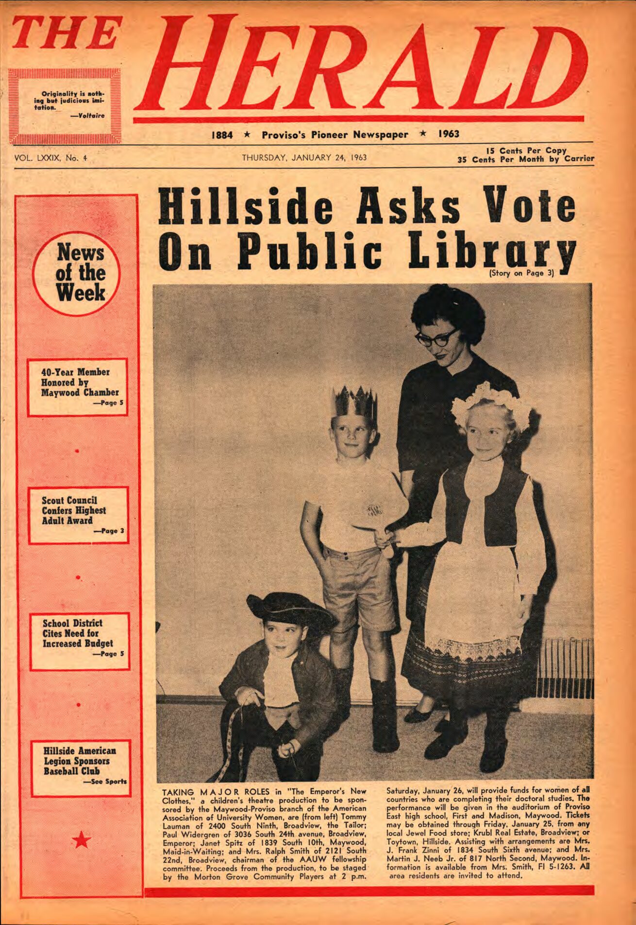 The Herald – 19630124